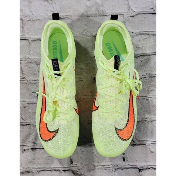 Nike Zoom Superfly Elite 2 Barely Volt CD4382-700 MENS SIZE 13 - Picture 2 of 8
